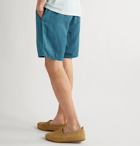 Onia - Noah Linen Drawstring Shorts - Blue