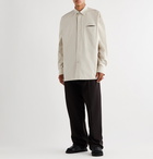 Bottega Veneta - Oversized Cotton-Poplin Shirt - Neutrals