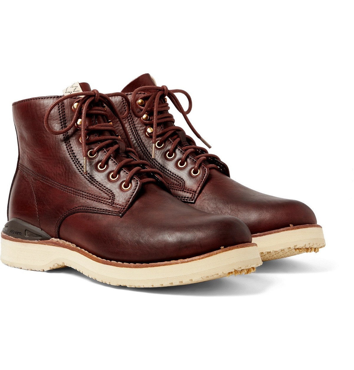 visvim - Virgil Burnished-Leather Boots - Brown Visvim