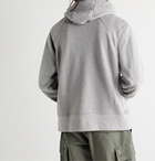 Engineered Garments - Fleece-Back Cotton-Blend Jersey Hoodie - Gray