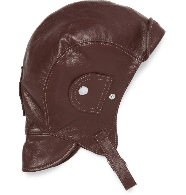 Photo: Connolly - Goodwood Leather Driving Helmet - Brown