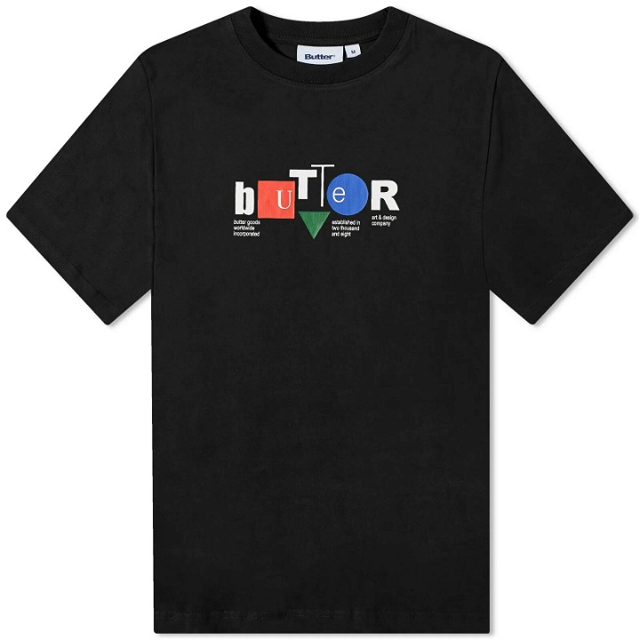 Photo: Butter Goods Men's Design Co T-Shirt in Black
