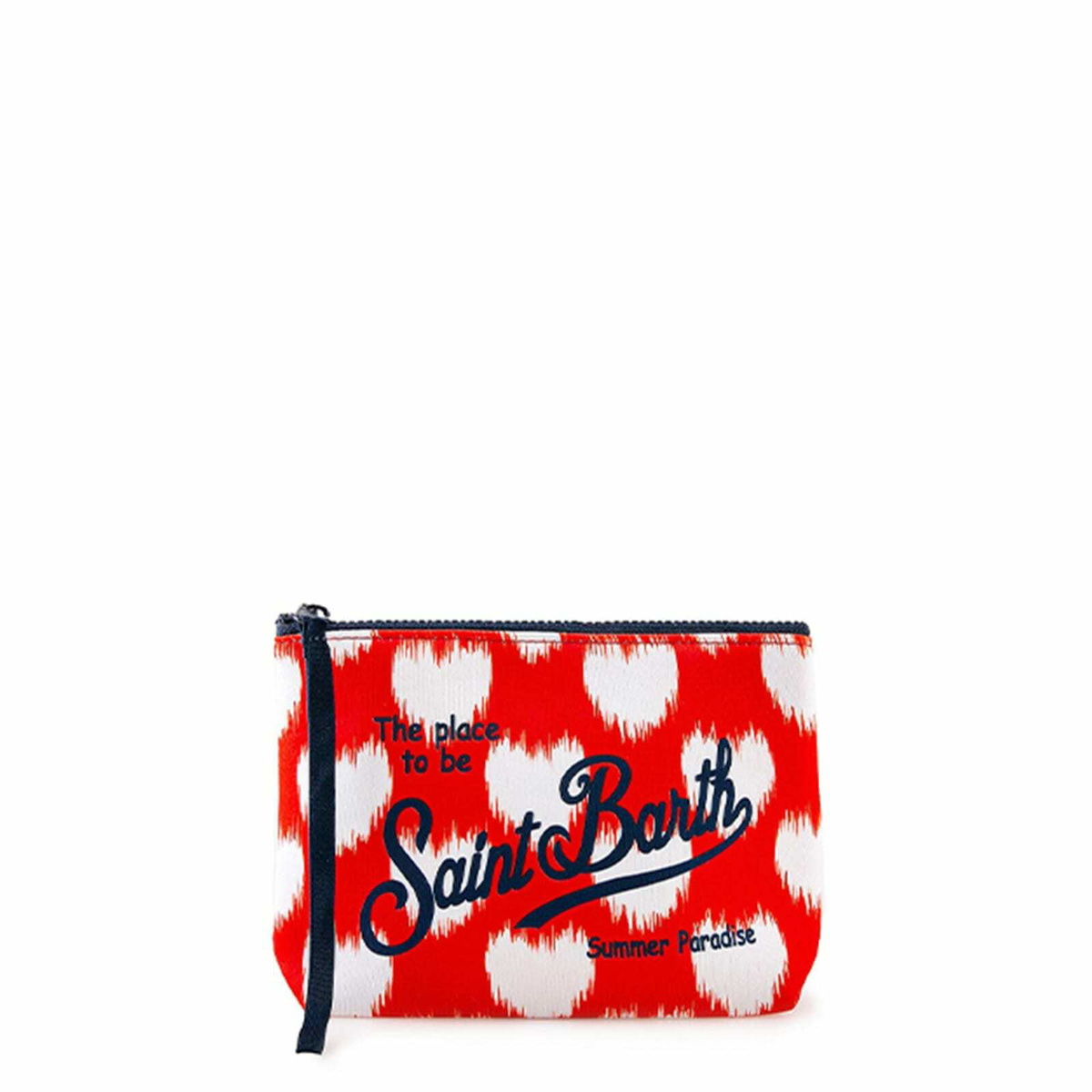 MC2 Saint Barth Aline Scuba Pochette With Heart Print