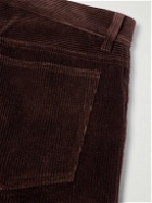 Tod's - Straight-Leg Cotton-Corduroy Trousers - Brown