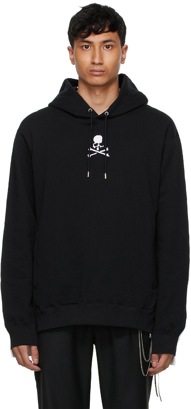 Photo: mastermind JAPAN Black & White Two Color Hoodie
