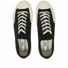 Artifact by Superga Men's 2432 Collect Workwear Low Sneakers in Black/Off White