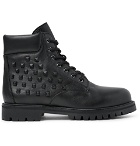 Valentino - Studded Leather Boots - Men - Black