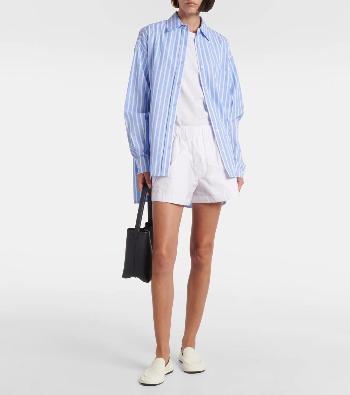 Wardrobe.NYC Cotton-blend shorts
