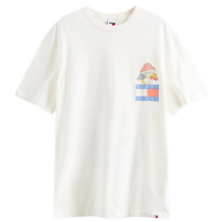 Photo: Tommy Jeans Men's Be Kind T-Shirt in Ancient White