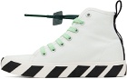 Off-White White High Vulcanized Sneakers