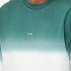 A.P.C. Men's Chris Dip Dye Crew Sweat in Pink