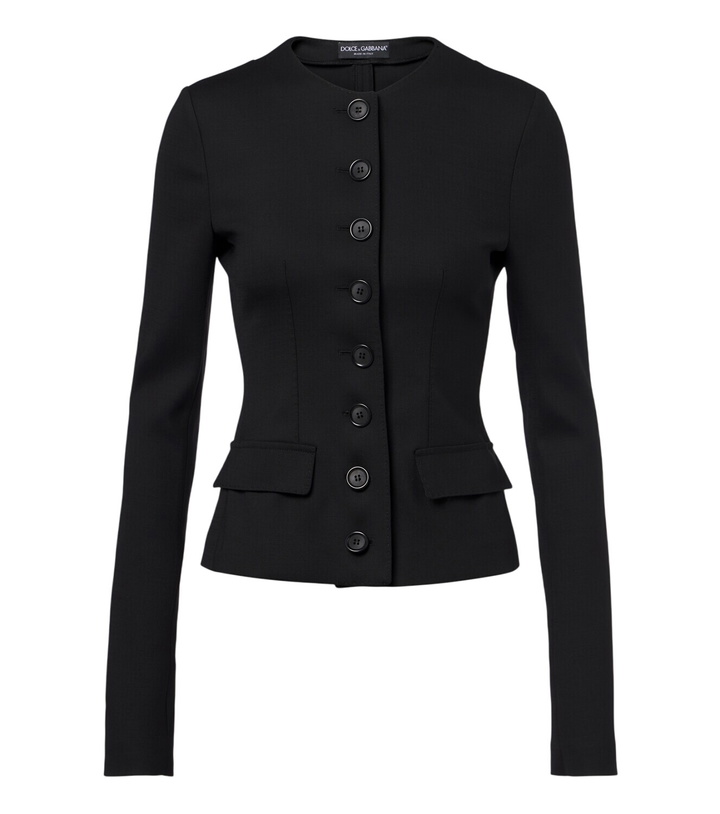 Photo: Dolce&Gabbana Wool-blend blazer