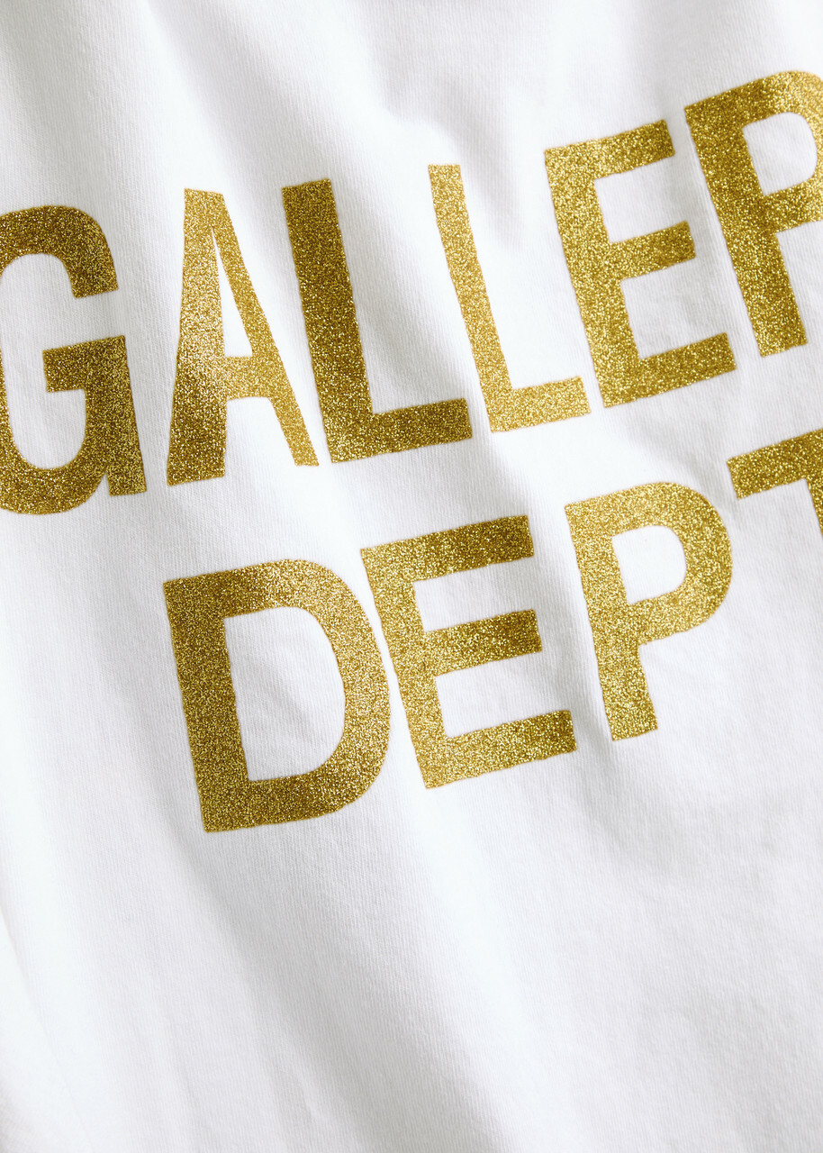 Gallery Dept. L.A. Riot Printed Cotton T-shirt White Gallery