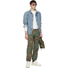 Off-White Green and Brown Camo Lounge Pants