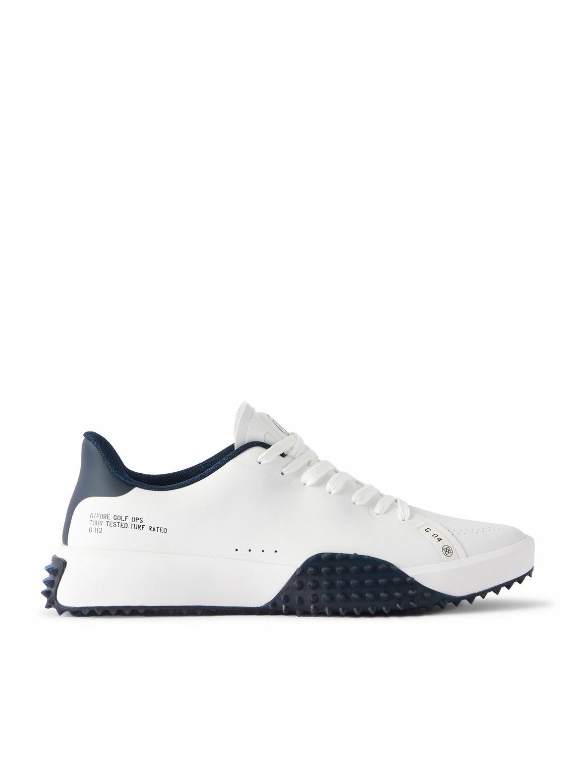 G/FORE ジーフォー ホワイトレザー フリンジスニーカー 23.5 G/FORE - MENS G.112 GOLF SHOE / G112 ゴルフシューズ
