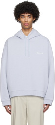 Solid Homme Blue Bonded Hoodie