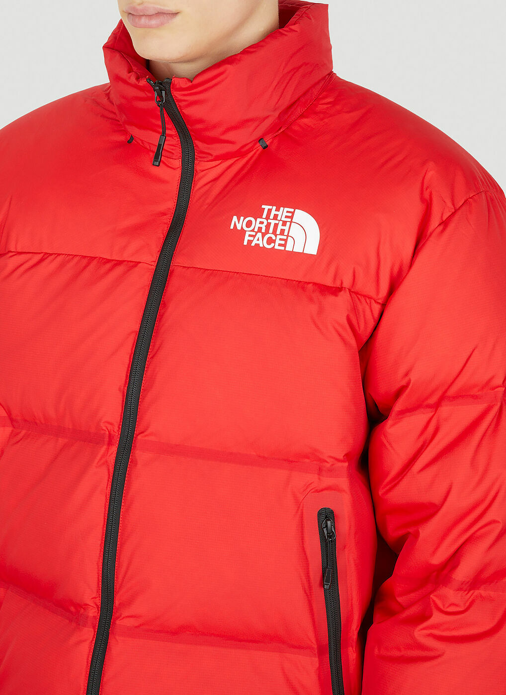 RMST Nuptse Puffer Jacket in Red The North Face