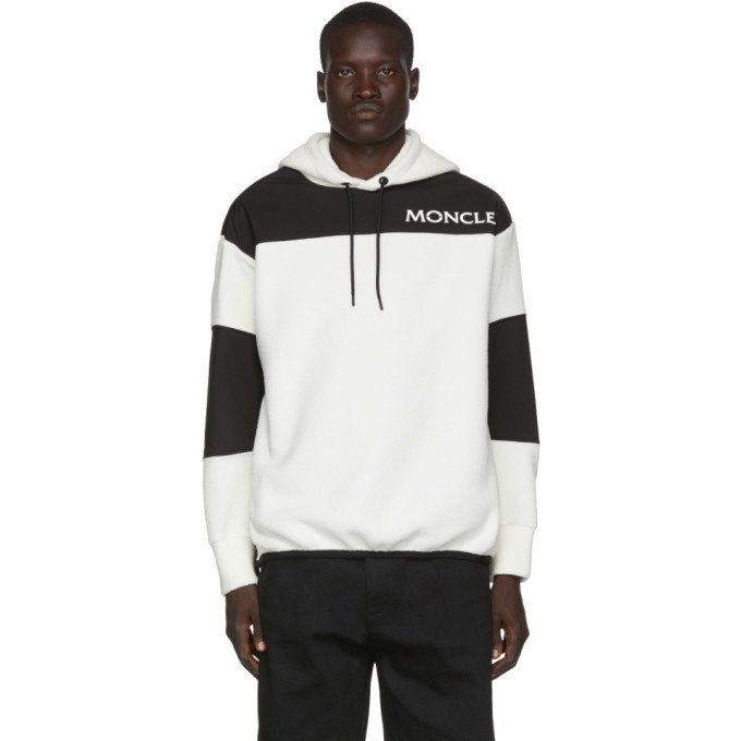 Photo: Moncler Grenoble Off-White Polar Fleece Maglia Logotype Hoodie