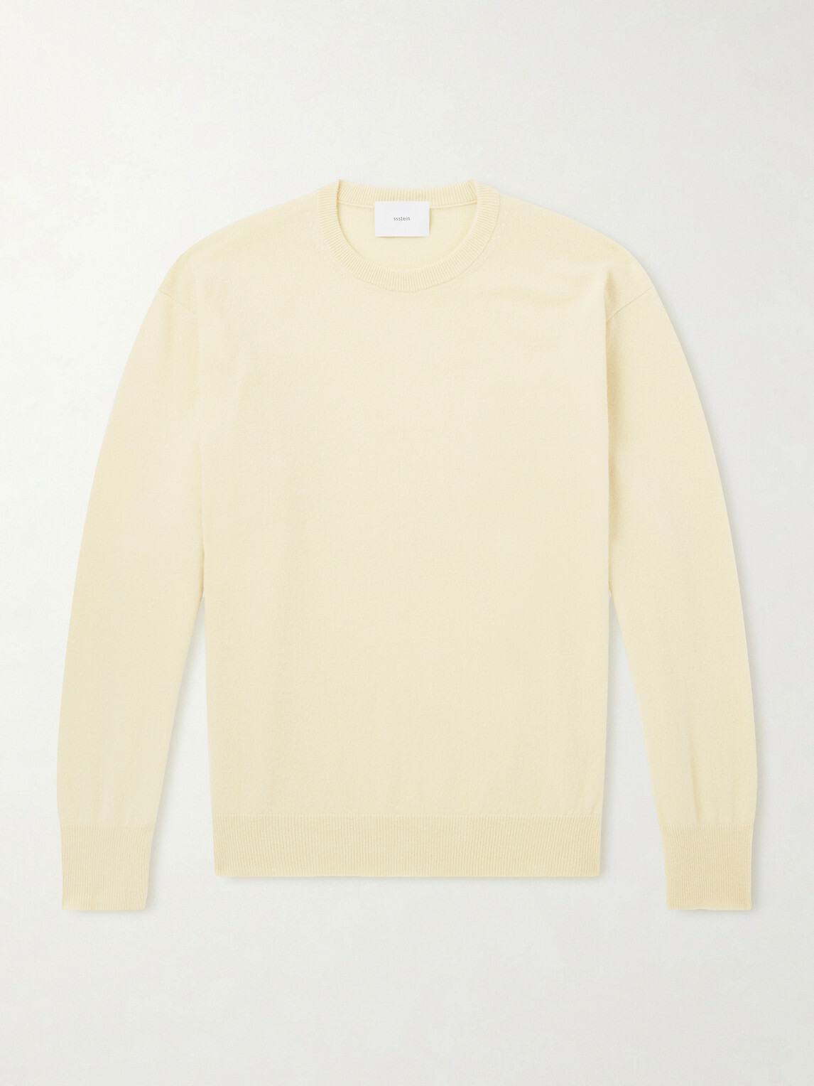 ssstein - Cashmere Sweater - Yellow