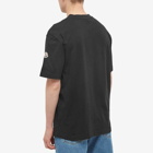 Moncler Grenoble Men's Hashtag Logo T-Shirt in Black