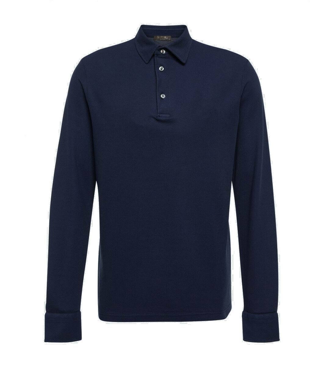 Loro Piana Cotton piqué polo shirt Loro Piana