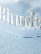 Rhude - Logo-Embroidered Satin Trucker Cap