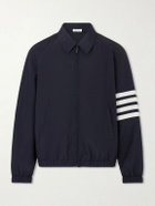 Thom Browne - Striped Ripstop Track Jacket - Blue