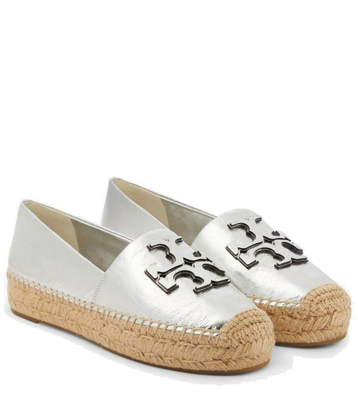 Photo: Tory Burch Ines metallic leather espadrilles