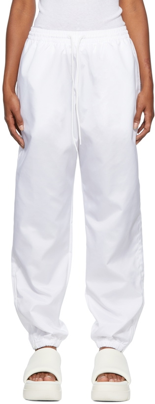 Photo: WARDROBE.NYC White Utility Lounge Pants