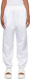 WARDROBE.NYC White Utility Lounge Pants