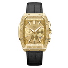 JBW Echelon Quartz Diamond Gold Dial Mens Watch J6379E