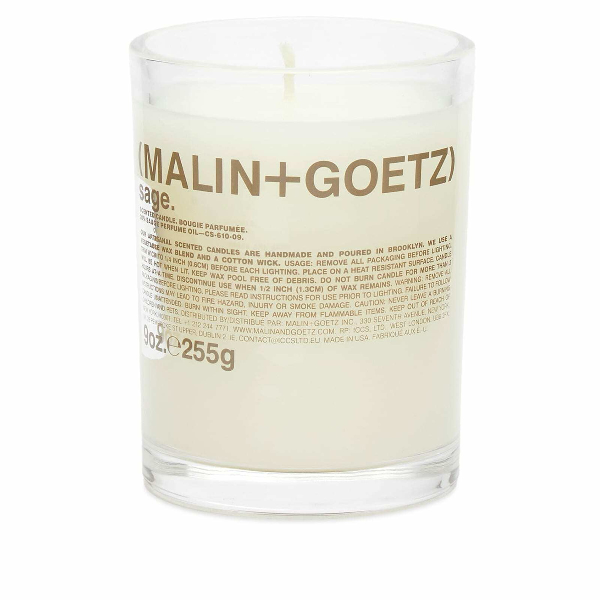Malin + Goetz Sage Candle 