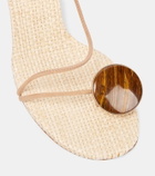 Christopher Esber Doma suede thong sandals