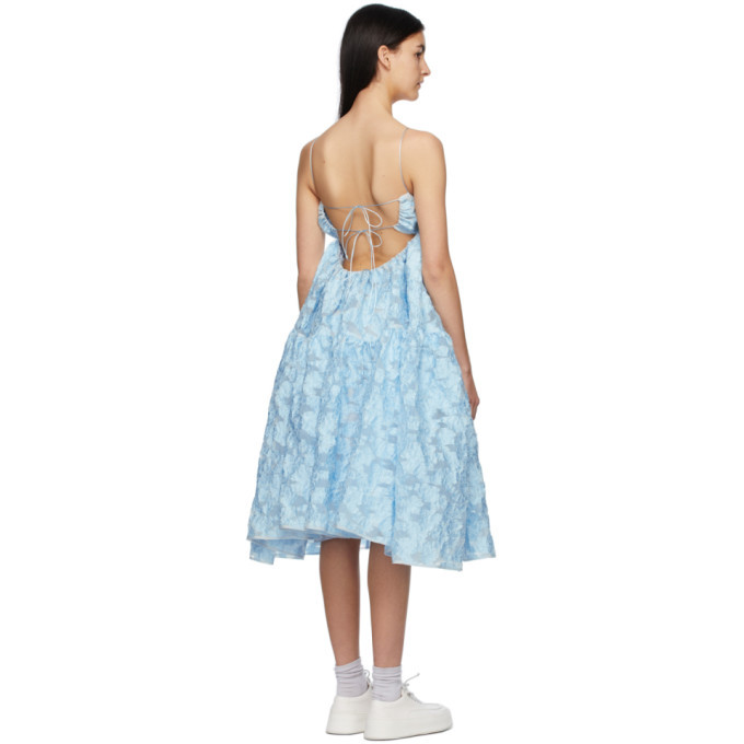 cecilie bahnsen blue dress Oona Dress in Navy