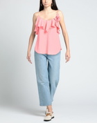 Manila Grace Womens Top in Pink