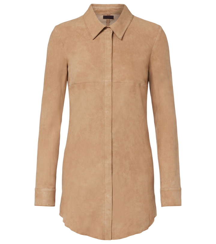 Photo: Stouls Geraldine suede shirt dress
