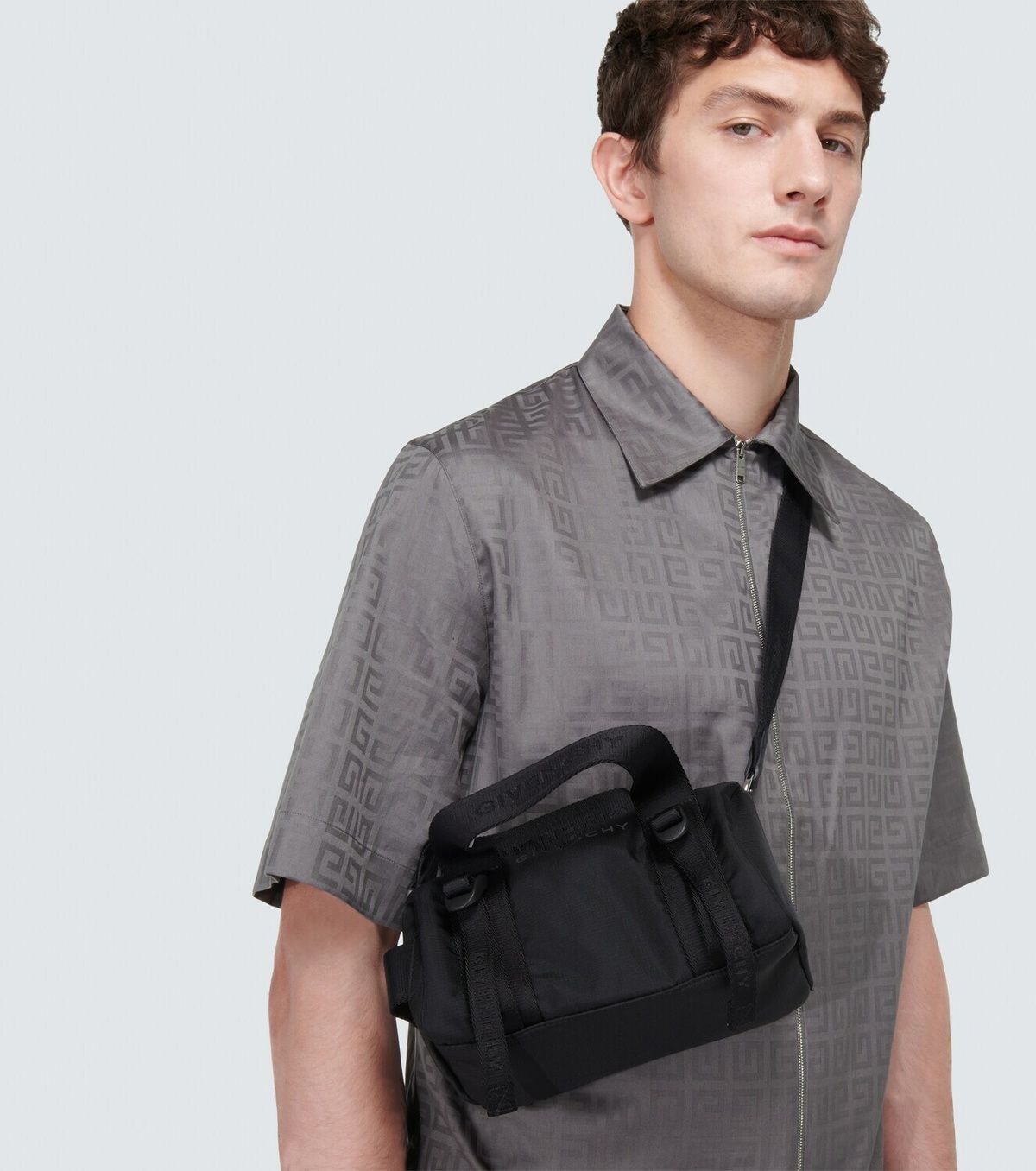 Givenchy 4G cotton poplin bowling shirt