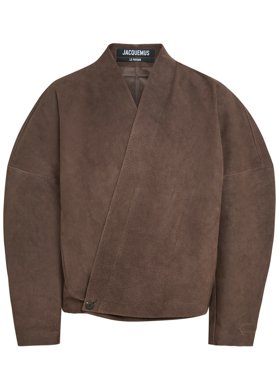 JACQUEMUS Black Les Sculptures 'Le blouson Salti' Jacket Jacquemus