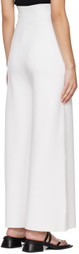 Blossom White High Waist Lounge Pants