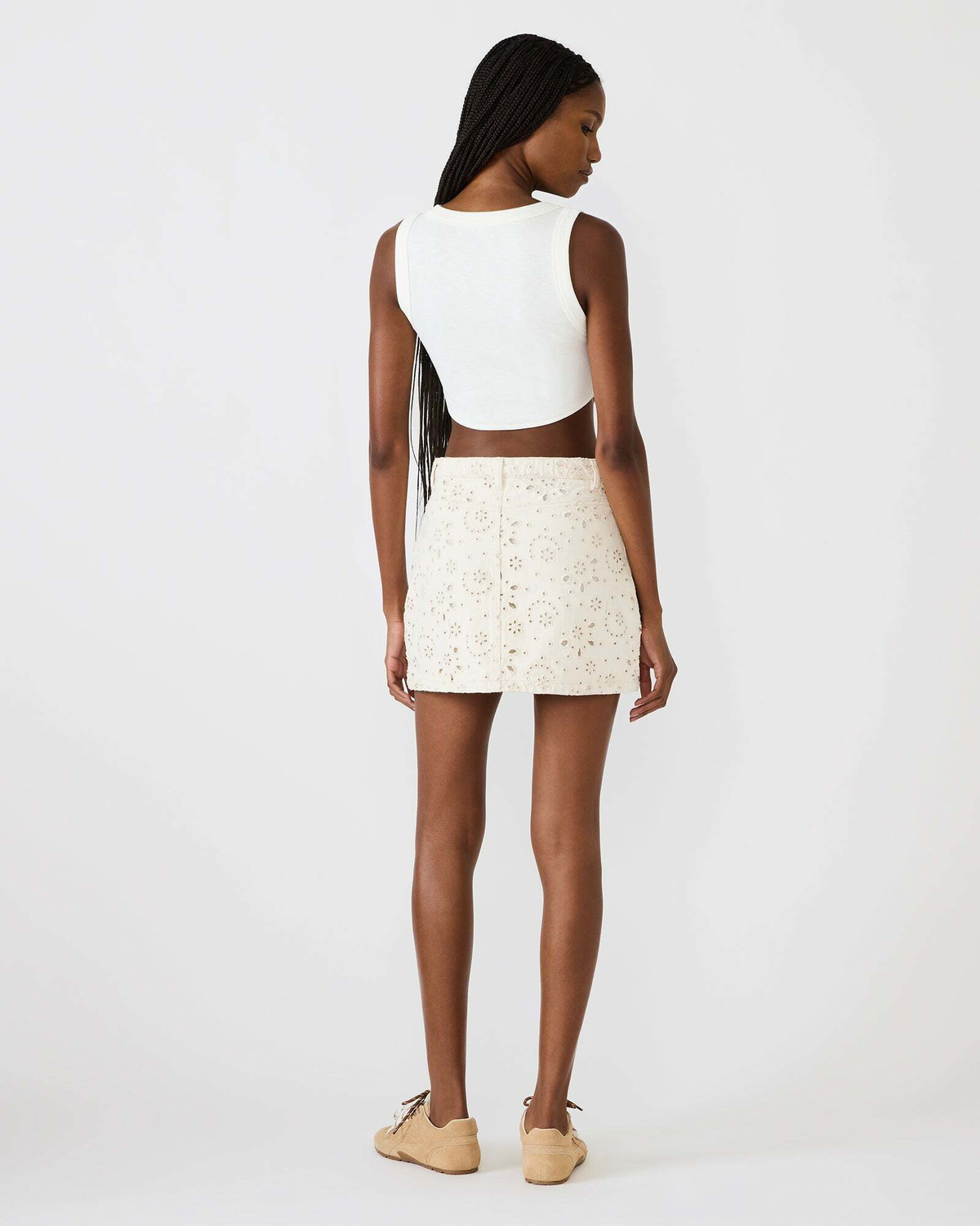 Steve Madden Beck Skirt in Cream