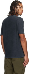 CASEY CASEY Navy Overdyed T-shirt