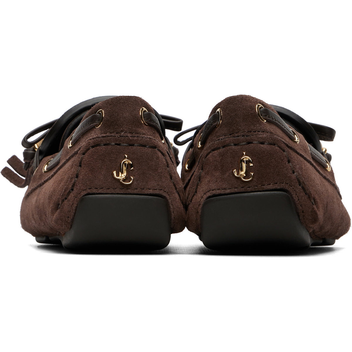 Jimmy Choo Brown Manon Loafers