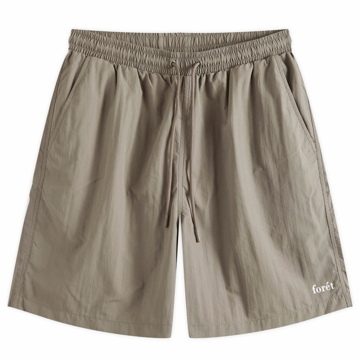 Photo: Foret Men's Marine Swim Shorts in Taupe