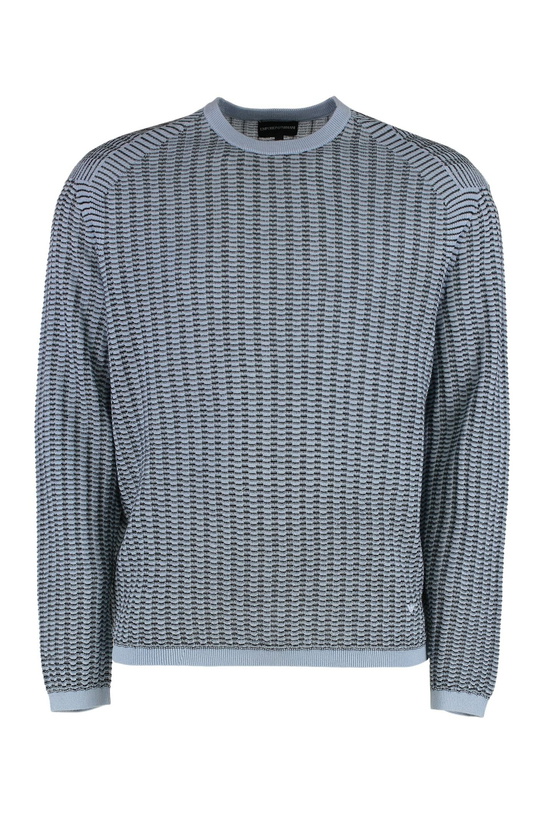 Photo: Emporio Armani Wool-blend Crew-neck Sweater