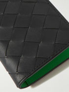 Bottega Veneta - Intrecciato Leather Billfold Cardholder - Black