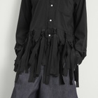 Comme des Garçons Men's Fringed Jacket in Black