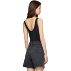AGOLDE Black Tora Bodysuit