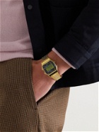 TIMEX - Pac-Man T80 34mm Gold-Tone Stainless Steel Digital Watch