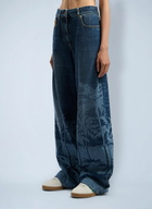 Palm Angels Palms Loose Denim Pants