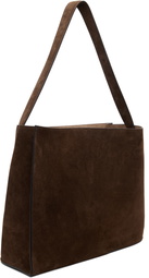 Studio Nicholson Brown Doublet Suede Tote